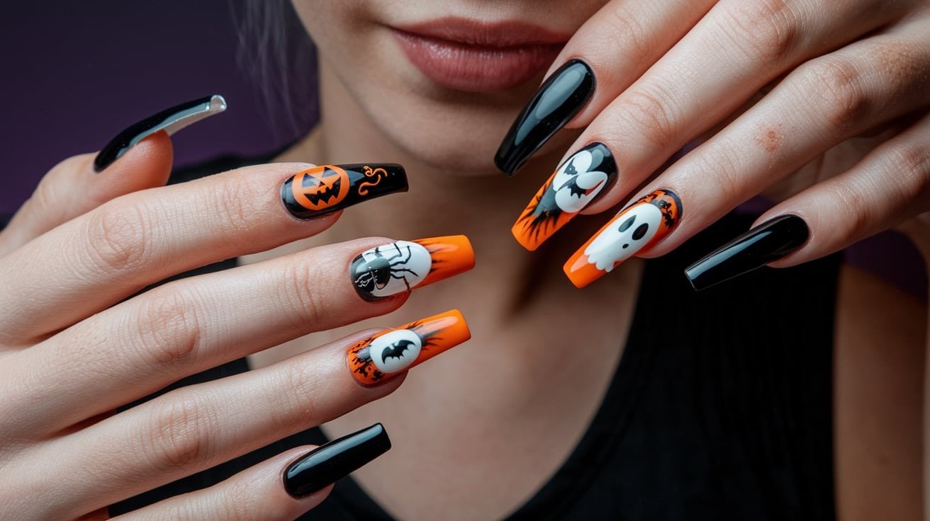 Halloween Nail Art