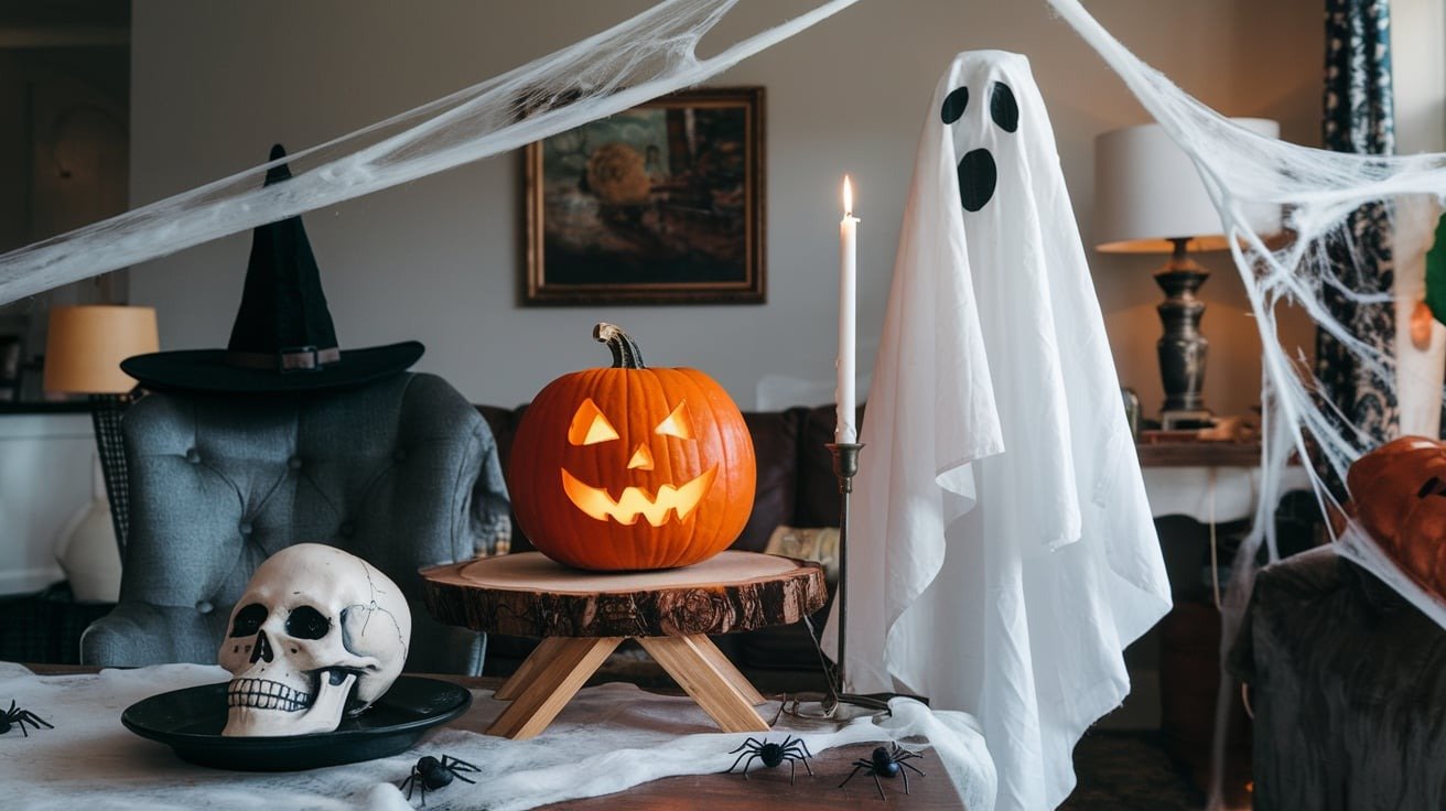 Spooky Halloween decorations